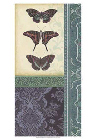 Butterfly Brocade II by Vision Studio art print