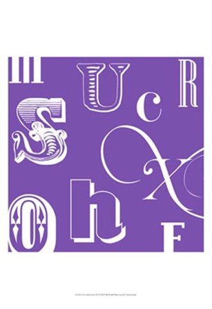 Fun With Letters III by Vision Studio art print