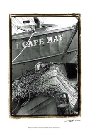 Fishing Trawler- Cape May by Laura Denardo art print