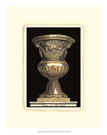 Renaissance Vase IV by Vision Studio art print