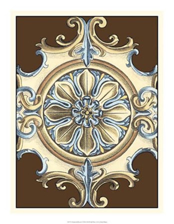 Ornamental Rosette I by Ethan Harper art print