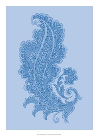 Porcelain Blue Motif I by Vision Studio art print
