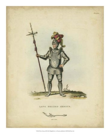 Men in Armour III by Samuel R. Meyrick art print