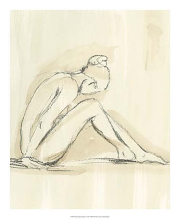 Neutral Figure Study I by Ethan Harper art print