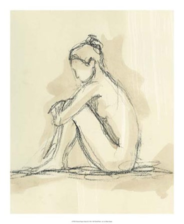 Neutral Figure Study II by Ethan Harper art print