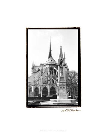 Notre Dame Cathedral III by Laura Denardo art print