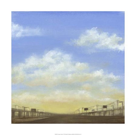 Evening Commute I by Jennifer Goldberger art print