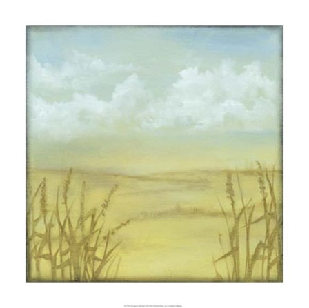 Through the Wheatgrass II by Jennifer Goldberger art print