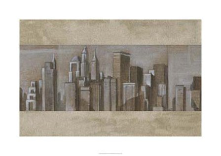 Silver Skyline II by Ethan Harper art print