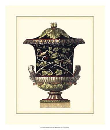 Clementino Urn II by Da Carlo Antonini art print