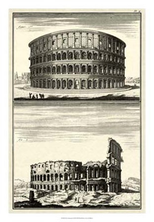 The Colosseum by Denis Diderot art print