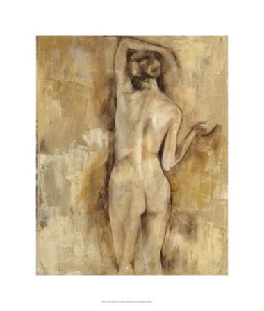 Nude Figure Study V by Jennifer Goldberger art print