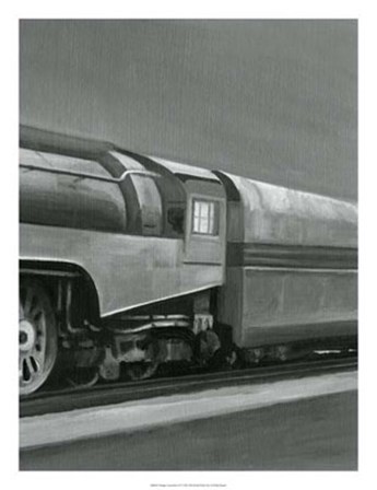 Vintage Locomotive III by Ethan Harper art print