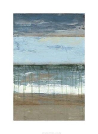 Coastal Abstract II by Jennifer Goldberger art print