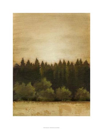 Treeline Sunset I by Ethan Harper art print