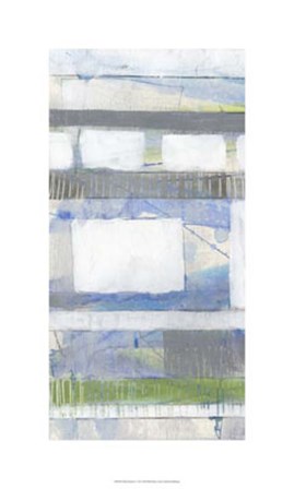 Fluid Neutrals I by Jennifer Goldberger art print