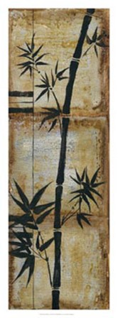 Patinaed Bamboo II by Jennifer Goldberger art print
