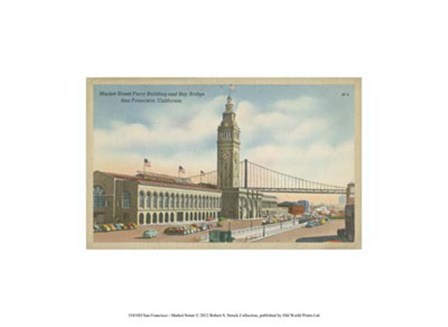 San Francisco- Market Street art print