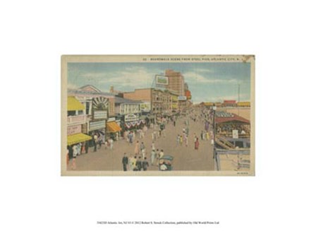 Atlantic City, NJ- VI art print
