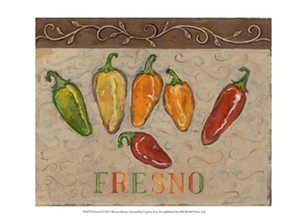 Fresno by Theresa Kasun art print