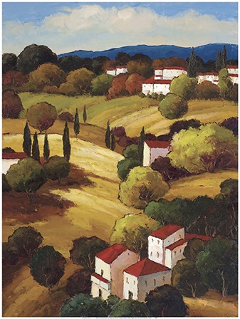 Petite Village by Jae B art print