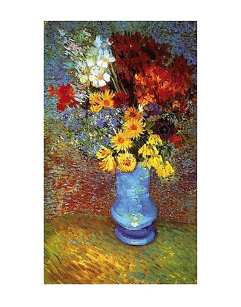 Vase With Anemone by Vincent Van Gogh art print