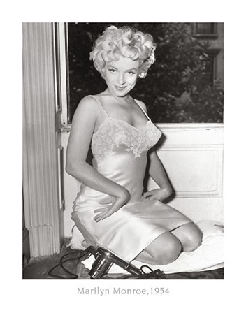 Marilyn Monroe, 1954 art print