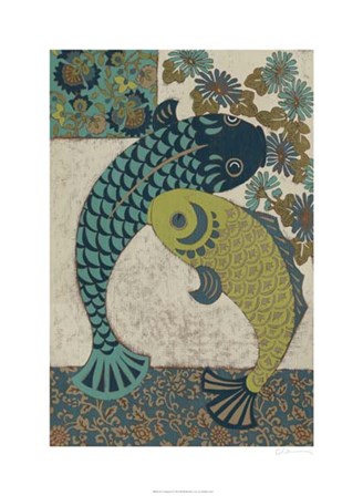 Koi Ornament I by Chariklia Zarris art print
