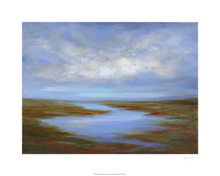 Pescadero Wetlands by Sheila Finch art print