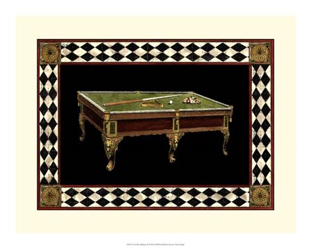Let&#39;s Play Billiards II by Vision Studio art print