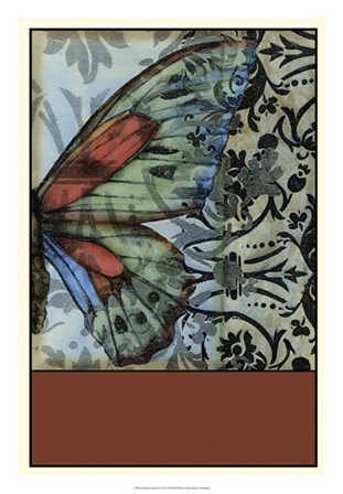 Butterfly Tapestry II by Jennifer Goldberger art print