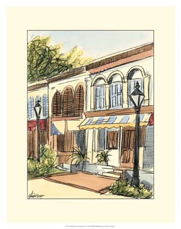 Sketches of Downtown V by Ethan Harper art print