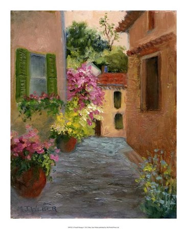 A French Passage by Mary Jean Weber art print