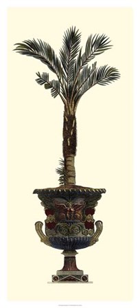 Elongated Potted Palm I art print