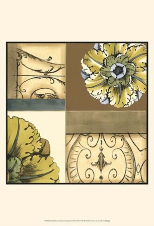 Small Marine Rosette Comp. III by Jennifer Goldberger art print