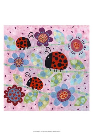 Lady Bugs by Kim Conway art print