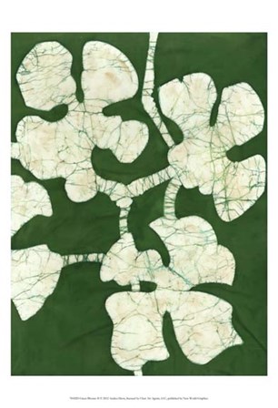 Green Blooms II by Andrea Davis art print
