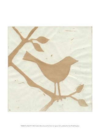 Tea Bird IV by Andrea Davis art print