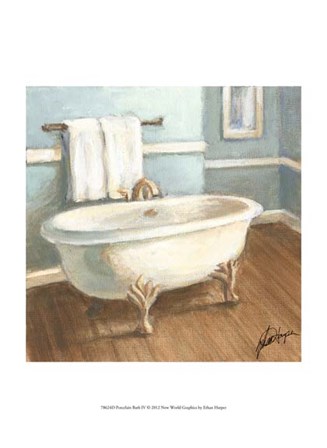 Porcelain Bath IV by Ethan Harper art print