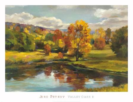Valley Oaks II by Petkov Joro art print
