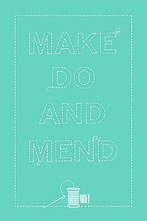 Make Do and Mend by The Vintage Collection art print