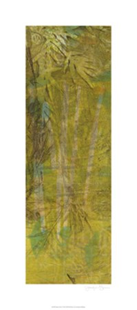 Bamboo Press I by Jennifer Goldberger art print