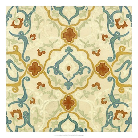 Non-Embellished Bombay Design II by Megan Meagher art print