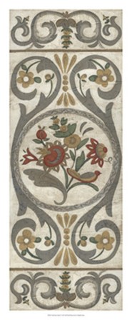 Tudor Rose Panel I by Chariklia Zarris art print