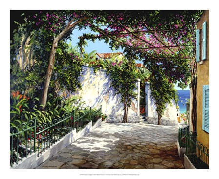 Positano Sunlight by Michael Swanson art print