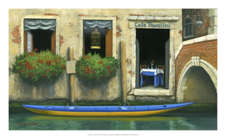 Cafe Tavoline by Michael Swanson art print