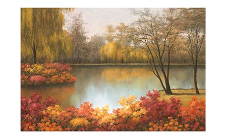Autumn Palette by Diane Romanello art print