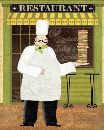 Chef&#39;s Specialties II by Veronique Charron art print