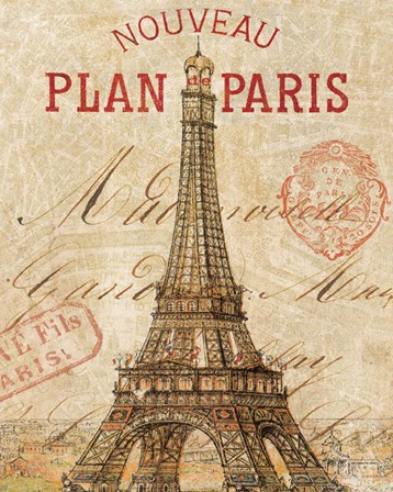 Letter from Paris by Wild Apple Portfolio art print