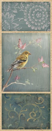 Female Goldfinch by Danhui Nai art print